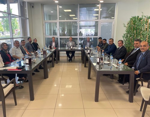 İLÇEMİZ DAİRE AMİRLERİ TOPLANTISI YAPILDI
